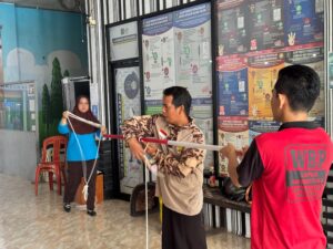 Bekali Kemandirian dan Keterampilan, WBP Lapas Narkotika Karang Intan Ikuti Pelatihan Pionering dan Tali-Menali bersama Kwarcab Banjar