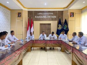 Kalapas Narkotika Karang Intan Tegaskan Penguatan Ketahanan Pangan dan Evaluasi Berkala Program Pembinaan Kemandirian