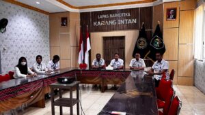 Lapas Narkotika Karang Intan Ikuti Sosialisasi Penyesuaian Nomenklatur Jabatan Pelaksana di Lingkungan Kementerian Imigrasi dan Pemasyarakatan