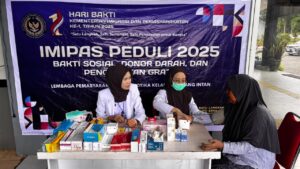 IMIPAS Peduli: Pengobatan Gratis Warnai Kepedulian di Lapas Narkotika Karang Intan