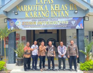 Sinergi Pemasyarakatan: Lapas Narkotika Karang Intan Berbagi Inovasi ZI kepada Lapas Banjarmasin