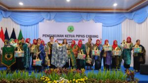 Kalapas Narkotika Karang Intan Hadiri Pengukuhan PIPAS, PIPAS Lapas Karang Intan Raih Prestasi Tertinggi